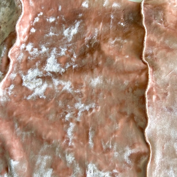 Maryam Nassir Zadeh Crushed Velvet Crop Top | Size 4 - Picture 6 of 6